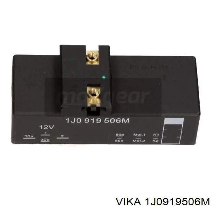 1J0919506M Vika регулятор оборотов вентилятора охлаждения (блок управления)