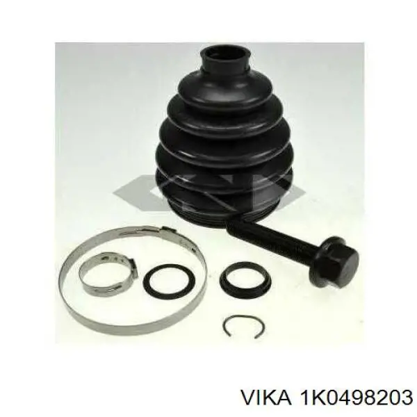 Пыльник ШРУСа задней полуоси наружный 0023690 GKN-Spidan