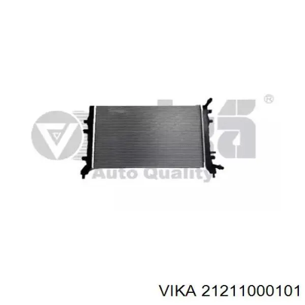 Радиатор охлаждения двигателя VIKA 21211000101
