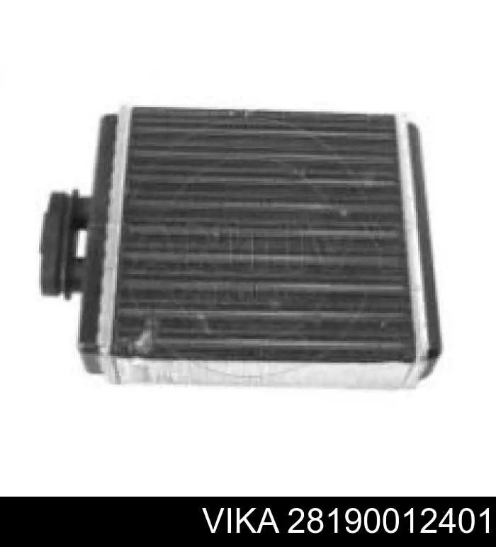 Радиатор печки (отопителя) на Volkswagen Polo IV 