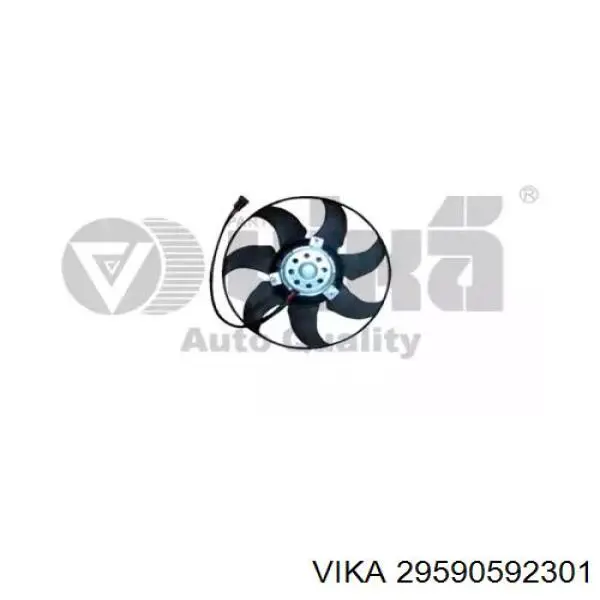 Электровентилятор охлаждения в сборе Vika 29590592301 цена, от 53.12 USD