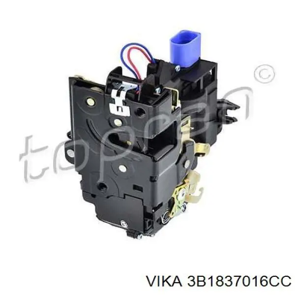 Дверной замок передний правый Vika 3B1837016CC цена, от 27.87 USD