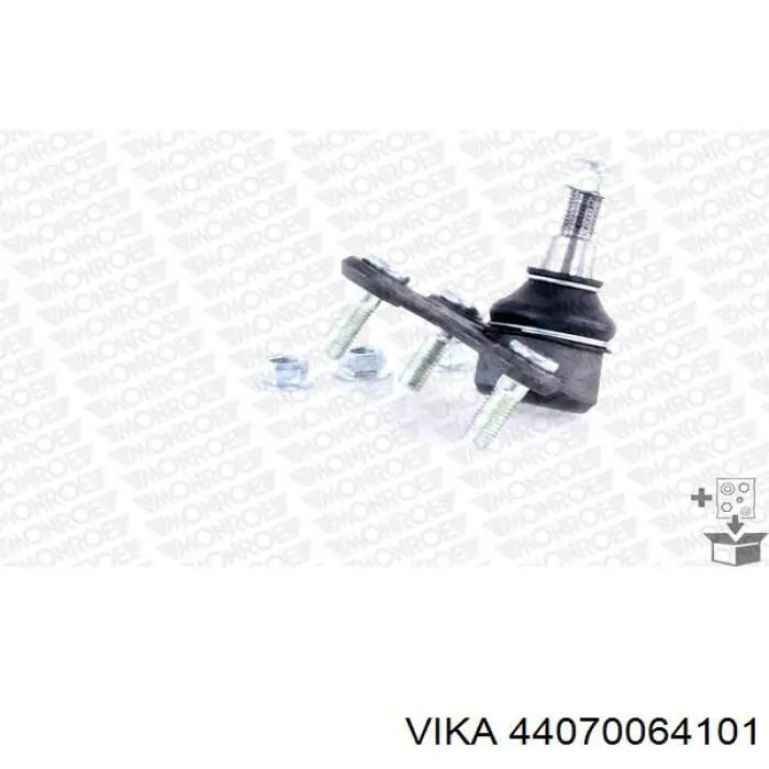 Нижняя левая шаровая опора 44070064101 Vika