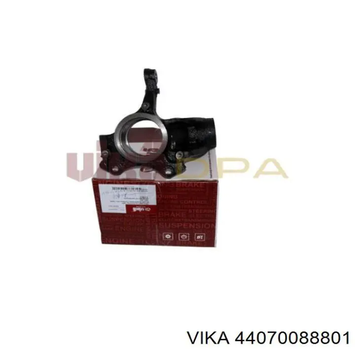 Цапфа (поворотный кулак) передний правый Vika 44070088801 цена, от 37.32 USD