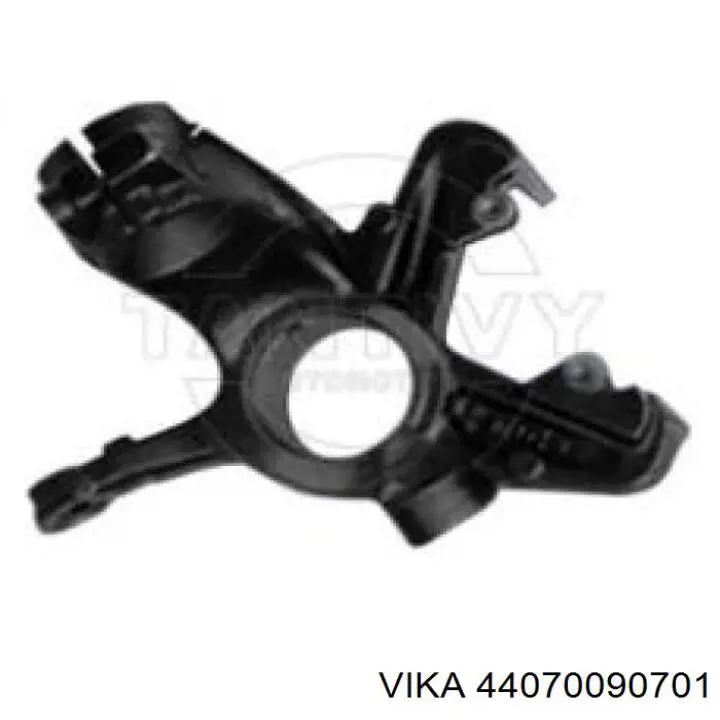 Цапфа (поворотный кулак) передний левый Vika 44070090701 цена, от 49.02 USD