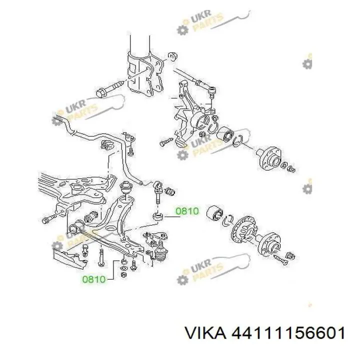 Втулка стойки переднего стабилизатора Hans Pries (Topran) 107303755 цена, от 0.70 USD