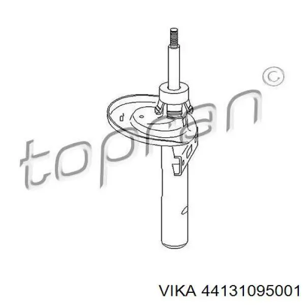 Амортизаторы передние Vika 44131095001