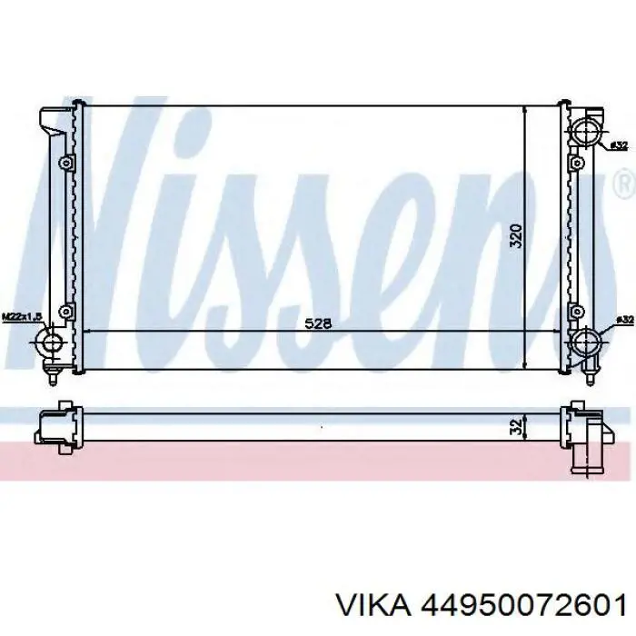 Амортизаторы передние Daco 424302
