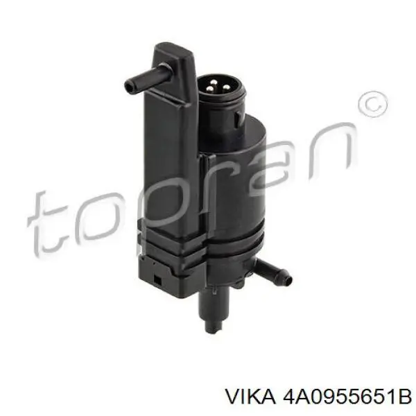 4A0955651B Vika насос-мотор омывателя стекла переднего