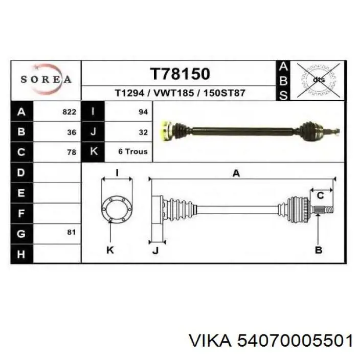 54070005501 Vika