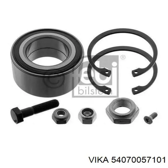 Гайка ступицы передней Vika 54070057101 цена, от 0.76 USD
