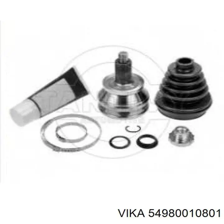 Шарнир угловых скоростей внутренний передний Vika 54980010801 цена, от 36.72 USD