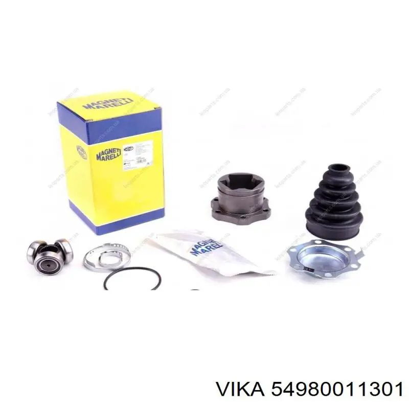 Шарнир угловых скоростей внутренний передний Vika 54980011301 цена, от 34.45 USD