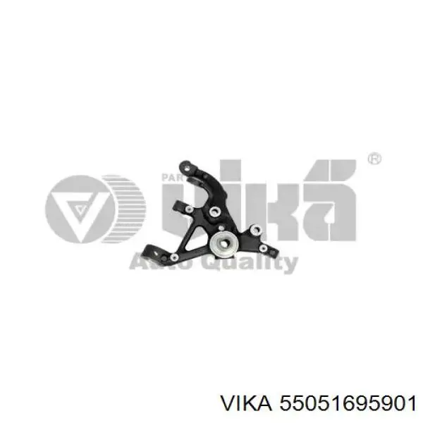 Цапфа (поворотный кулак) задний правый на Skoda Octavia A7, 5E3