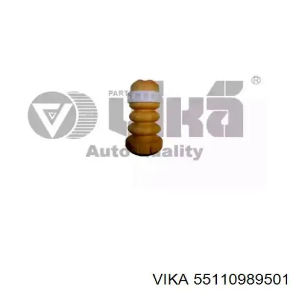 55110989501 Vika pára-choque (grade de proteção de amortecedor traseiro)