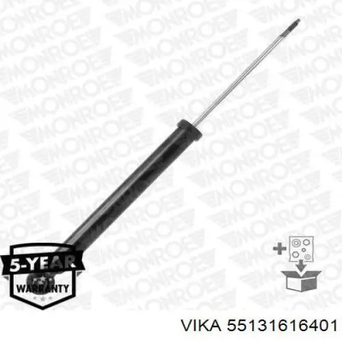 Стойка амортизатора задняя Vika 55131616401 цена, от 25.41 USD