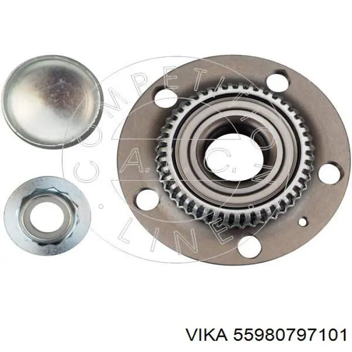 Ступица заднего колеса Vika 55980797101