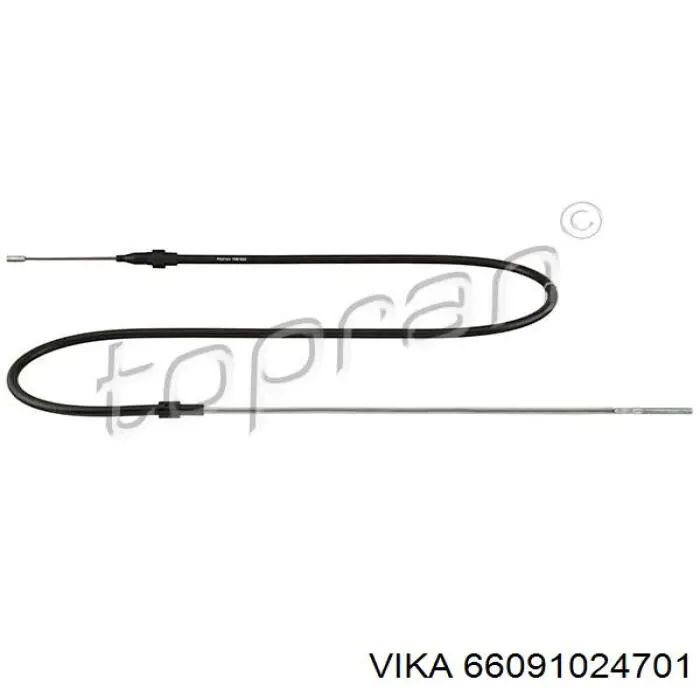 Задний трос ручника Vika 66091024701 цена, от 7.56 USD