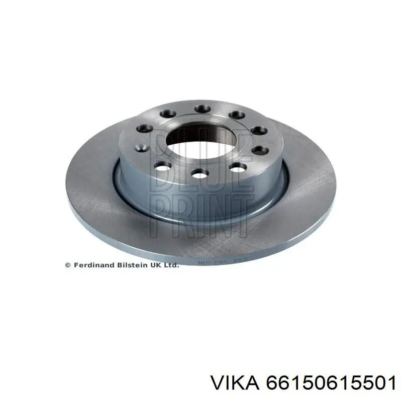 Купить 66150615501 Vika Диск тормозной задний