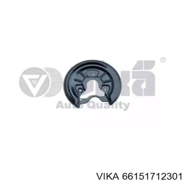 Защита тормозного диска заднего левая 812529204 Triscan