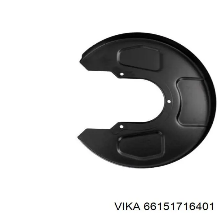 Кожух тормозного диска заднего левый ABS 11368