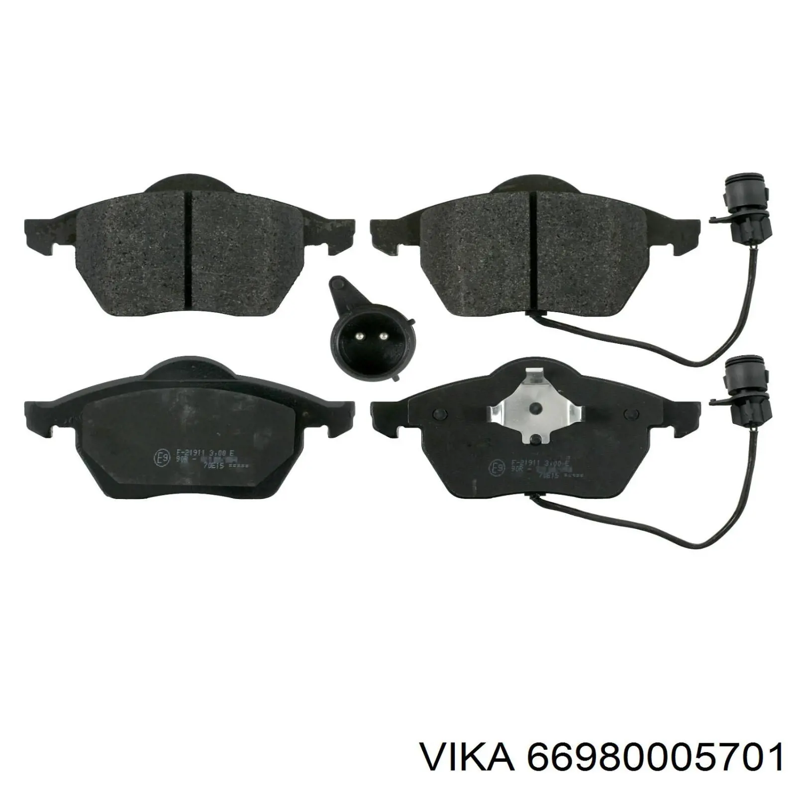 Колодки Vika 66980005701 цена, от 21.77 USD