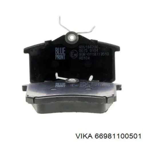 Задние дисковые колодки ABE C2W026ABEP