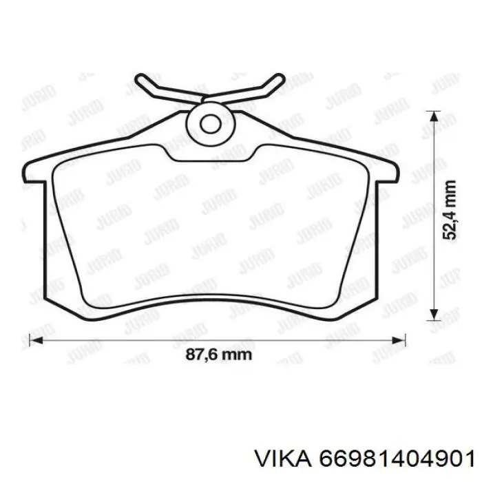 Купить GK0984 CTR Колодки тормозные задние, дисковые