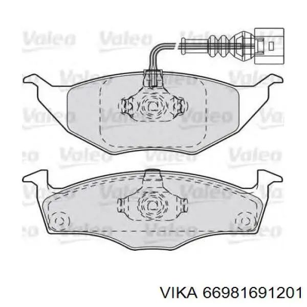 Колодки VALEO 301734 цена, от 35.44 USD