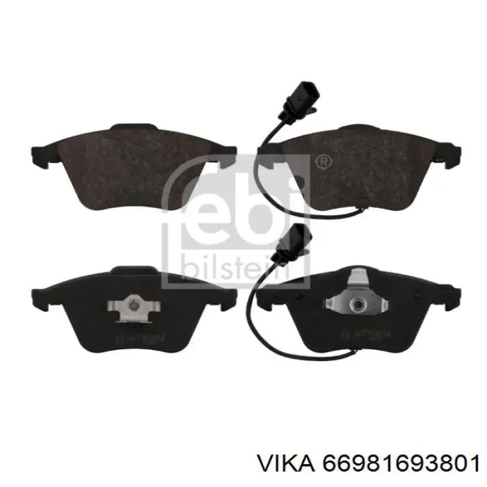 Передние тормозные колодки 324771 Daco