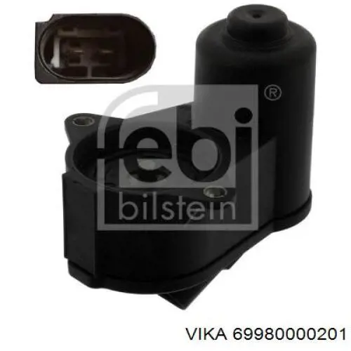 Мотор привода тормозного суппорта заднего Vika 69980000201