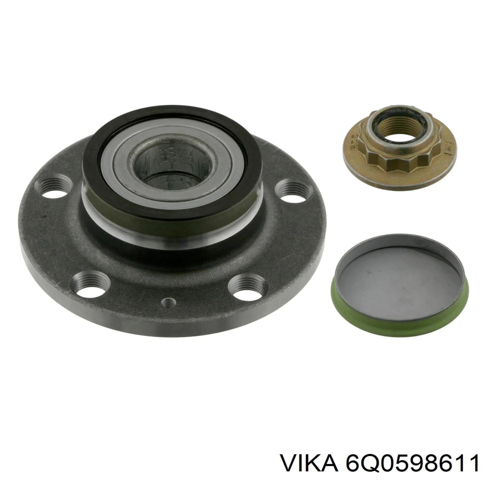 Купить 6Q0598611 Vika Задняя шпиндель