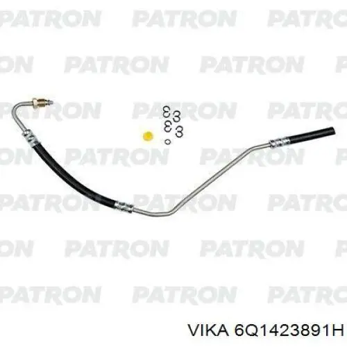 Шланг ГУР низкого давления, от рейки (механизма) к бачку VEMO/Vaico V101768 цена, от 19.48 USD
