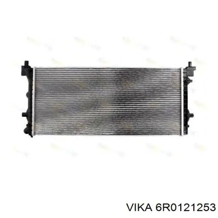 Radiador refrigeración del motor 6R0121253 Vika