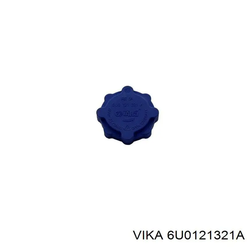 6U0121321A Vika крышка (пробка расширительного бачка)