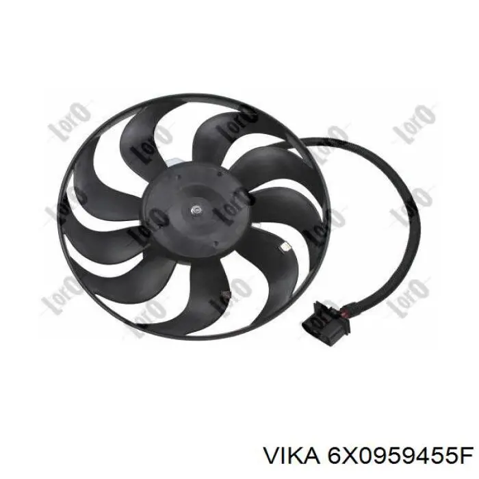 Электровентилятор охлаждения в сборе Vika 6X0959455F цена, от 54.62 USD