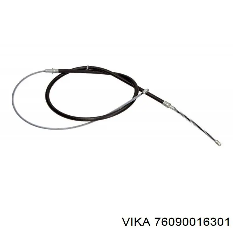 Трос ручного тормоза задний, правый/левый VAG 1J0609721D
