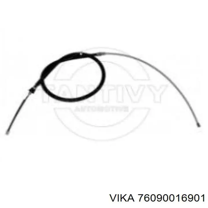 Задний трос ручника Vika 76090016901 цена, от 5.92 USD