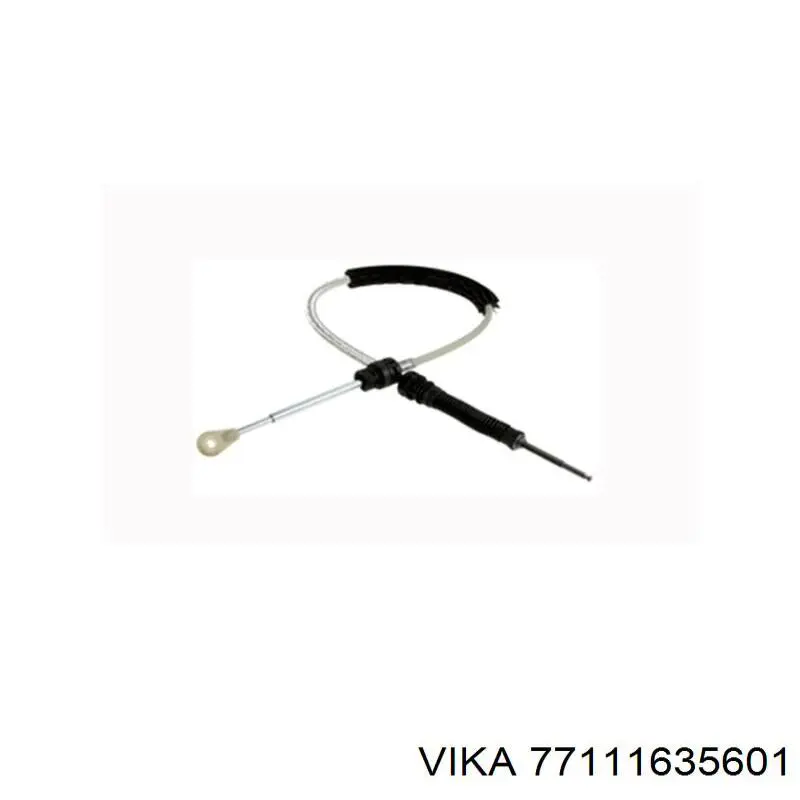 Cable de accionamiento, caja de cambios (selección de marcha) 77111635601 Vika