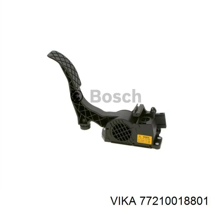 Pedal de acelerador 77210018801 Vika