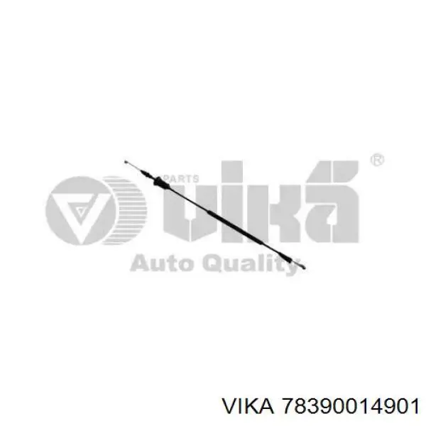 78390014901 Vika cabo (pedal de abertura do fecho da porta traseira)