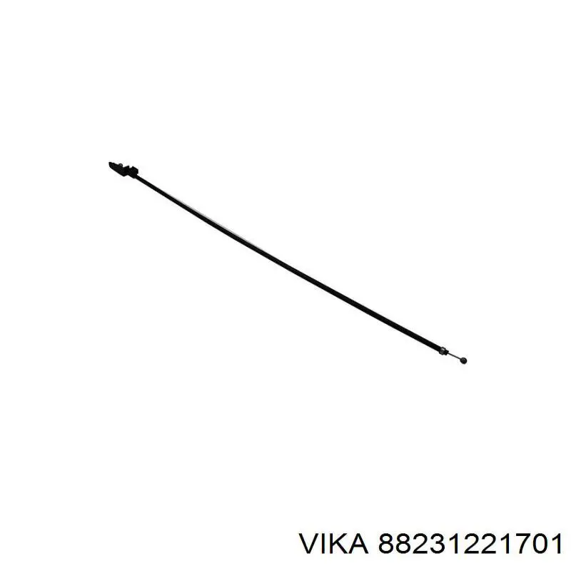 Cabo de abertura da capota Skoda SuperB II 3T4