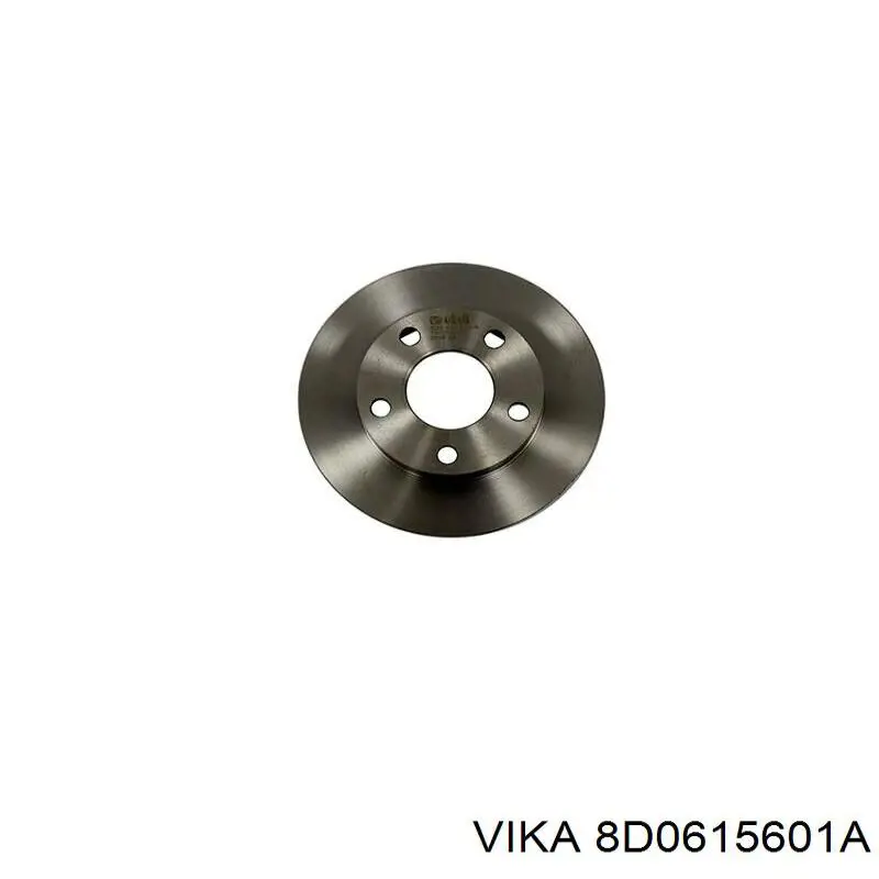 8D0615601A Vika диск тормозной задний