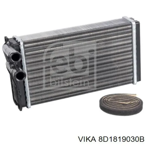 8D1819030B Vika радиатор печки