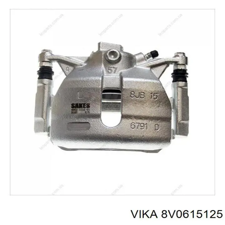 Купить 5Q0615125D VAG Скоба тормозного суппорта переднего