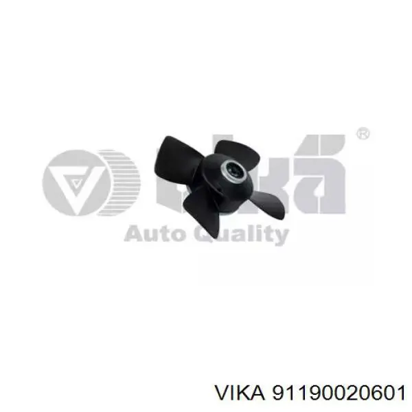 91190020601 Vika электровентилятор охлаждения в сборе (мотор+крыльчатка правый)