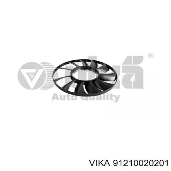 Вентилятор (крыльчатка) радиатора охлаждения Vika 91210020201