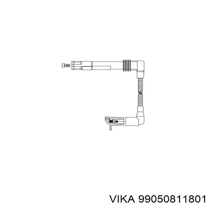 Провода зажигания Vika 99050811801 цена, от 24.82 USD
