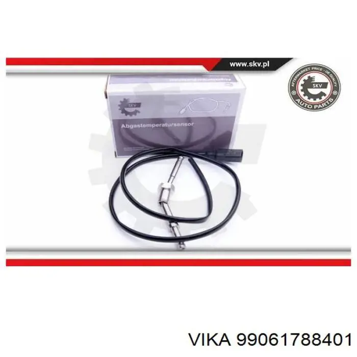 99061788401 Vika sensor de temperatura dos gases de escape (ge, antes de turbina)