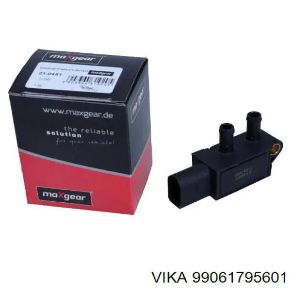 99061795601 Vika sensor de pressão dos gases de escape